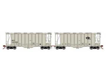 Athearn Genesis G87486 HO Scale GATC 2600 Airslide Hopper Missouri Pacific MP w/ Drawbar set 720990