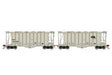 Athearn Genesis G87487 HO Scale GATC 2600 Airslide Hopper MP Drawbar set GACX 720992