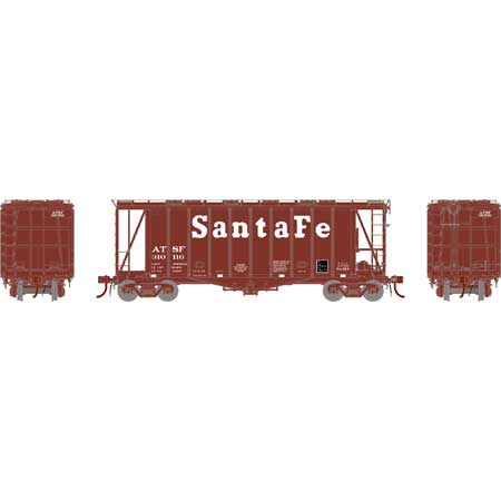 Athearn Genesis G87491 HO Scale GATC 2600 Airslide Hopper Santa Fe ATSF GACX 310116