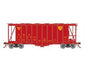 Athearn Genesis G87494 HO Scale GATC 2600 Airslide Hopper Delaware & Hudson D&H GACX 12802