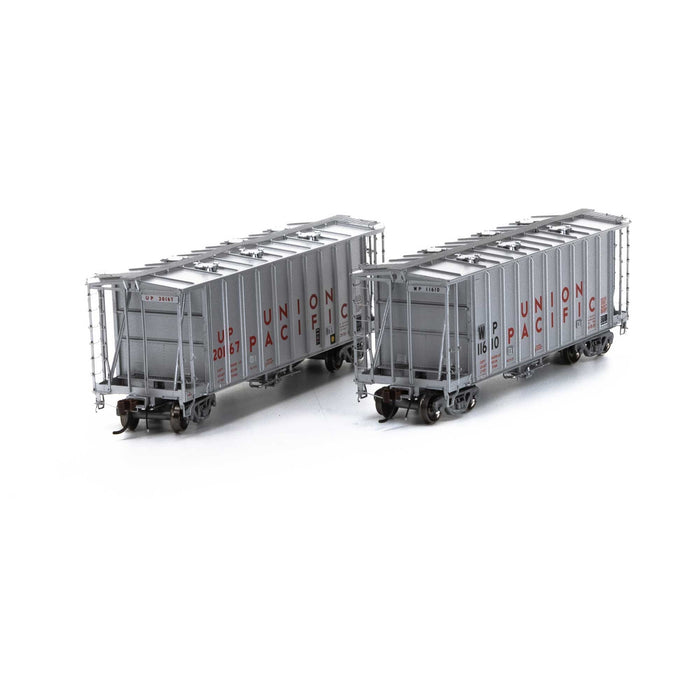 Athearn Genesis G87673 HO Scale GATC 2600 Airslide Hopper Union Pacific WP 2 Pack