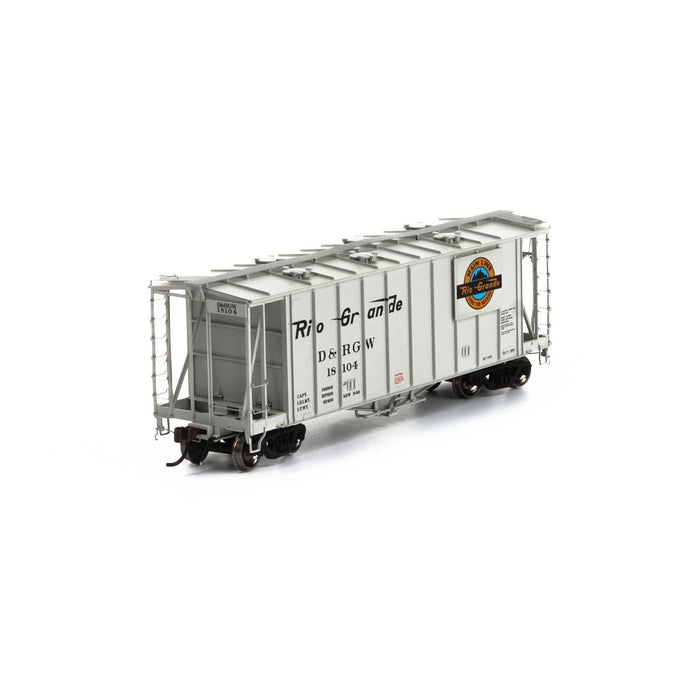 Athearn Genesis G87690 HO Scale GATC 2600 Airslide Hopper Rio Grande D&RGW 18104