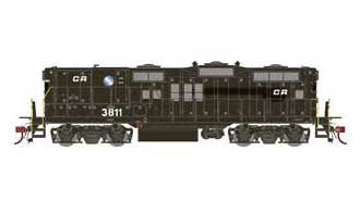 Athearn Genesis G88191 HO Scale EMD GP9B Conrail CR 3811