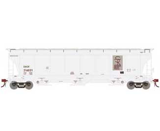 Athearn Genesis G89944 HO Scale Trinity 3 Bay Covered Hopper ex-SIRX GACX 516051