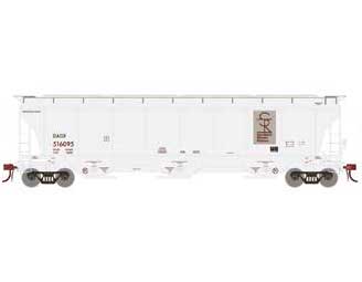 Athearn Genesis G89946 HO Scale Trinity 3 Bay Covered Hopper ex-SIRX GACX 516095