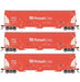 Athearn Genesis G89950 HO Scale Trinity 3 Bay Covered Hopper GACX 3 Pack #1