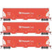 Athearn Genesis G89951 HO Scale Trinity 3 Bay Covered Hopper GACX 3 Pack #2