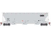 Athearn Genesis G89953 HO Scale Trinity 3 Bay Covered Hopper GATX 7042