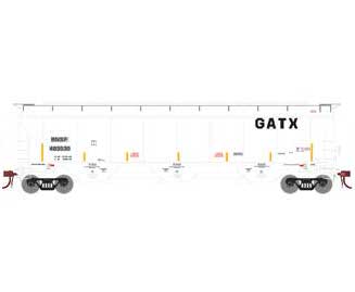 Athearn Genesis G89955 HO Scale Trinity 3 Bay Covered Hopper Ex-GATX BNSF 489539