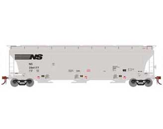 Athearn Genesis G89962 HO Scale Trinity 3 Bay Covered Hopper Norfolk Southern NS 294177
