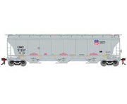 Athearn Genesis G89966 HO Scale Trinity 3 Bay Covered Hopper Union Pacific CMO 21227