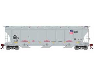 Athearn Genesis G89967 HO Scale Trinity 3 Bay Covered Hopper Union Pacific CMO 21275