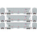 Athearn Genesis G89968 HO Scale Trinity 3 Bay Covered Hopper Union Pacific CMO 3 Pack #1