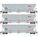 Athearn Genesis G89968 HO Scale Trinity 3 Bay Covered Hopper Union Pacific CMO 3 Pack #1