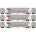 Athearn Genesis G89972 HO Scale Trinity 3 Bay Covered Hopper Ferromex FXE 3 Pack #1
