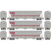Athearn Genesis G89973 HO Scale Trinity 3 Bay Covered Hopper Ferromex FXE 3 Pack #2