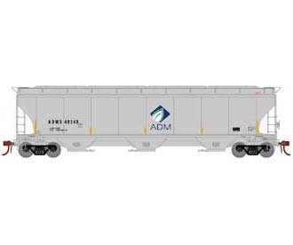 Athearn Genesis G89982 HO Scale Trinity 3 Bay Covered Hopper ADMX 49148