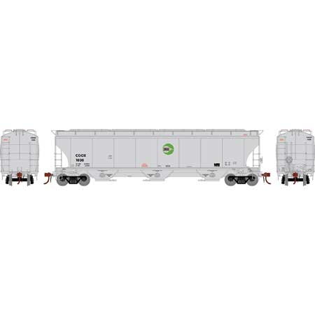 Athearn Genesis G89992 HO Scale Trinity 3 Bay Covered Hopper Cargill COGX 1030