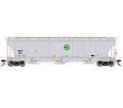 Athearn Genesis G89993 HO Scale Trinity 3 Bay Covered Hopper Cargill CGEX 1957