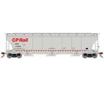 Athearn Genesis G89996 HO Scale Trinity 3 Bay Covered Hopper Canadian Pacific CP/COO 115068