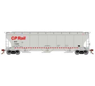 Athearn Genesis G89997 HO Scale Trinity 3 Bay Covered Hopper Canadian Pacific CP/COO 115092