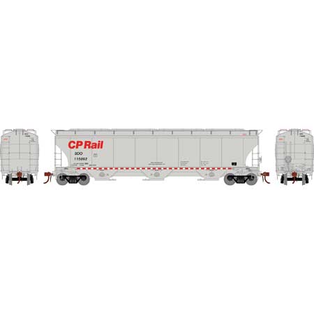Athearn Genesis G89997 HO Scale Trinity 3 Bay Covered Hopper Canadian Pacific CP/COO 115092