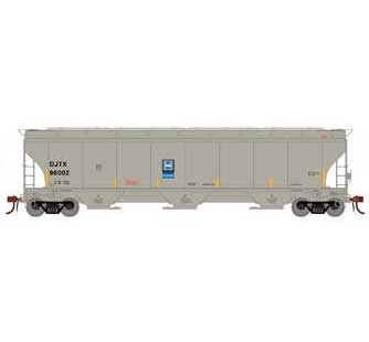 Athearn Genesis G90000 HO Scale Trinity 3 Bay Covered Hopper DJJX 96002