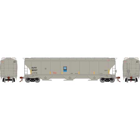 Athearn Genesis G90001 HO Scale Trinity 3 Bay Covered Hopper DJJX 96027