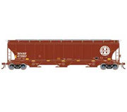 Athearn Genesis G90003 HO Scale Trinity 3 Bay Covered Hopper BNSF "Circle/Cross" 472007