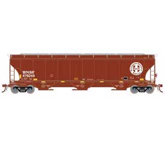Athearn Genesis G90004 HO Scale Trinity 3 Bay Covered Hopper BNSF "Circle/Cross" 476246