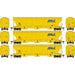 Athearn Genesis G97142 HO Scale Trinity 3 Bay Covered Hopper DM&E 3 Pack #2
