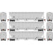 Athearn Genesis G97145 HO Scale Trinity 3 Bay Covered Hopper ConAgra CAGX 3 Pack #1