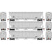 Athearn Genesis G97146 HO Scale Trinity 3 Bay Covered Hopper ConAgra CAGX 3 Pack #2
