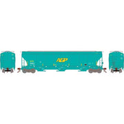 Athearn Genesis G97147 HO Scale Trinity 3 Bay Covered Hopper Ex-AGP DJTX 96061