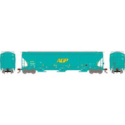 Athearn Genesis G97148 HO Scale Trinity 3 Bay Covered Hopper Ex-AGP DJTX 96087