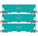 Athearn Genesis G97153 HO Scale Trinity 3 Bay Covered Hopper Ex-AGP INTX 3 Pack #1