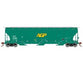 Athearn Genesis G97155 HO Scale Trinity 3 Bay Covered Hopper AG Processing AGP 96000