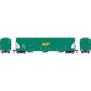 Athearn Genesis G97156 HO Scale Trinity 3 Bay Covered Hopper AG Processing AGP 96049