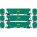 Athearn Genesis G97157 HO Scale Trinity 3 Bay Covered Hopper AG Processing AGP 3 Pack 1