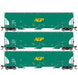 Athearn Genesis G97157 HO Scale Trinity 3 Bay Covered Hopper AG Processing AGP 3 Pack 1
