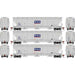 Athearn Genesis G97161 HO Scale Trinity 3 Bay Covered Hopper KYLE KRIX 3 Pack #1