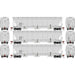 Athearn Genesis G97166 HO Scale Trinity 3 Bay Covered Hopper General American GCCX 3 Pack #2