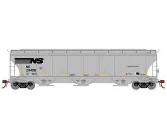 Athearn Genesis G97168 HO Scale Trinity 3 Bay Covered Hopper Norfolk Southern "Late" NS 294211