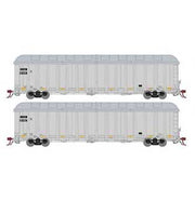 Athearn Genesis GN12564 N Scale NSC 6400 Gondola with Cover CIGX 2 Pack