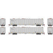 Athearn Genesis GN12567 N Scale NSC 6400 Gondola with Load FWTX 2 Pack
