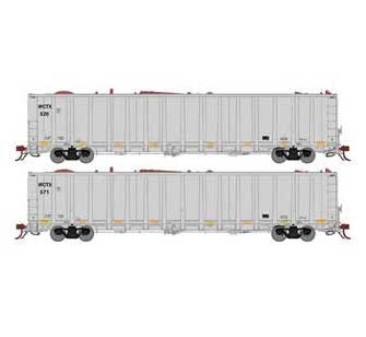 Athearn Genesis GN12570 N Scale NSC 6400 Gondola with Load WCTX 2 Pack