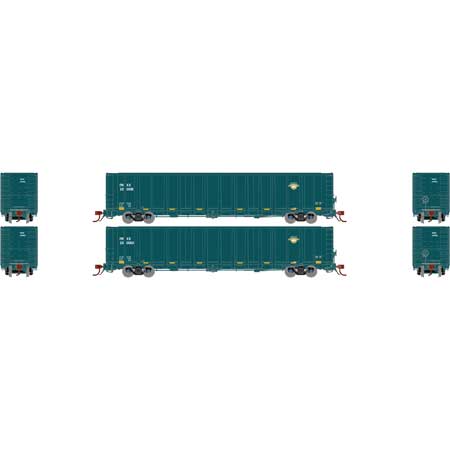 Athearn Genesis GN12588 N Scale NSC 6400 Gondola IWXX 2 Pack