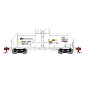 Athearn Genesis GN15310 N Scale 13,000 Gallon Acid Tank Car Grupo Mexico MDCX 1238