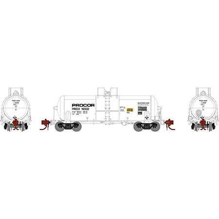 Athearn Genesis GN15321 N Scale 13,000 Gallon Acid Tank Car "White" PROX 16502