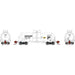 Athearn Genesis GN15323 N Scale 13,000 Gallon Acid Tank Car Procor "White" PROX 16526